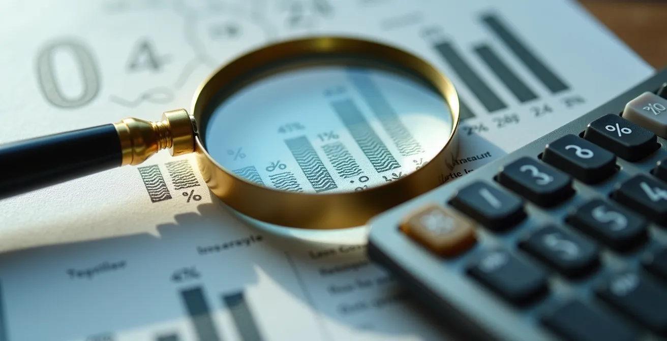 Visualizzazione dettagliata dei costi nascosti in un documento KID di polizza unit-linked