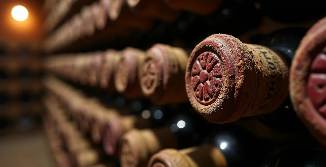 Cantina italiana con collezione di vini pregiati da valutare