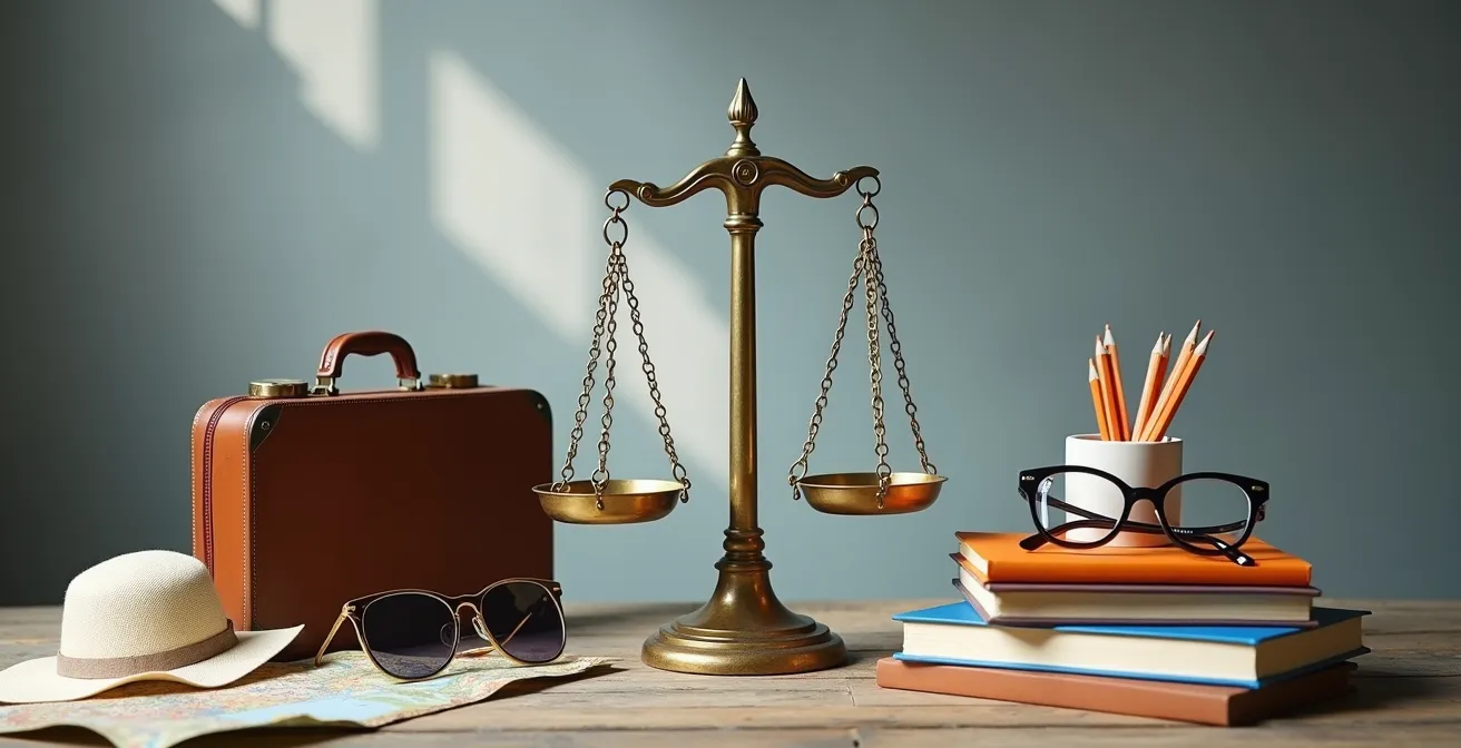 Confronto visivo tra affitto turistico e contratto per studenti che simboleggia la scelta strategica.