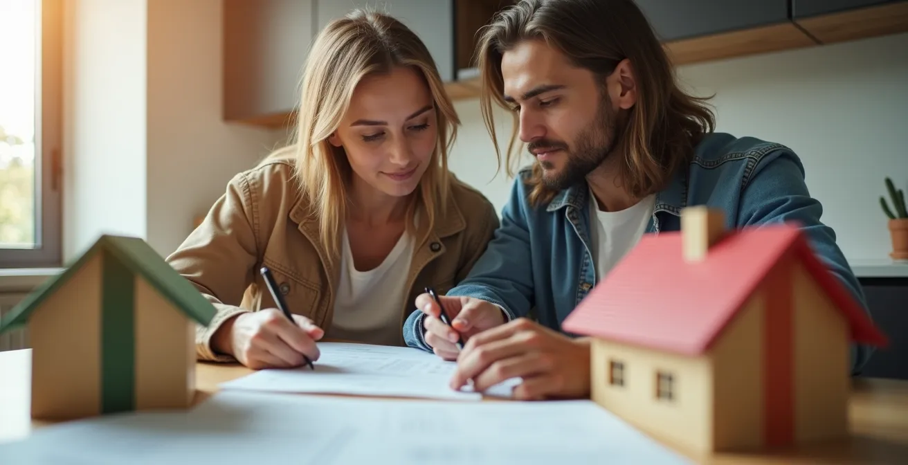 Confronto visivo del valore al metro quadro tra immobili di classe energetica diversa