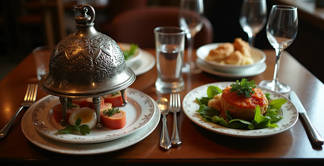 Metafora visiva del ristorante che illustra i costi nascosti del mutuo