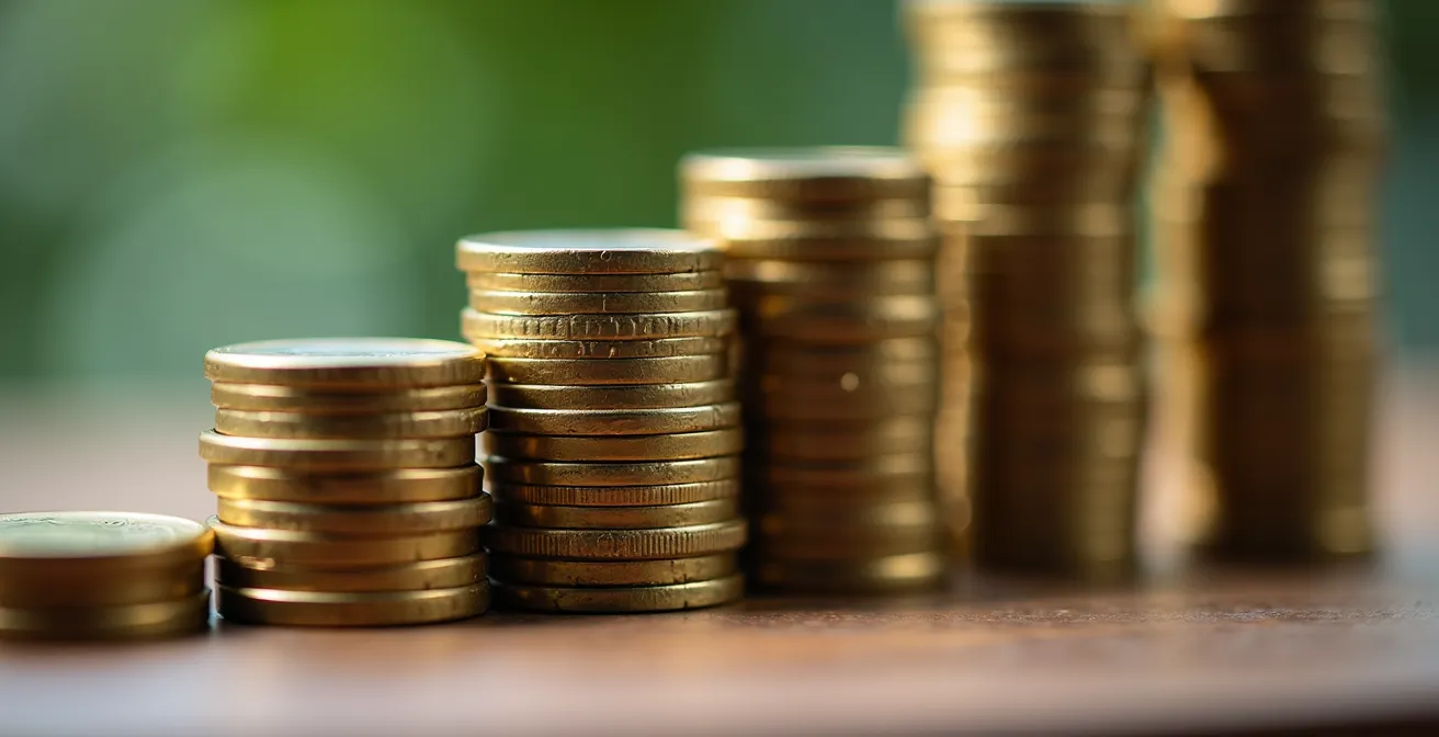 Evoluzione della composizione della rata del mutuo nel tempo